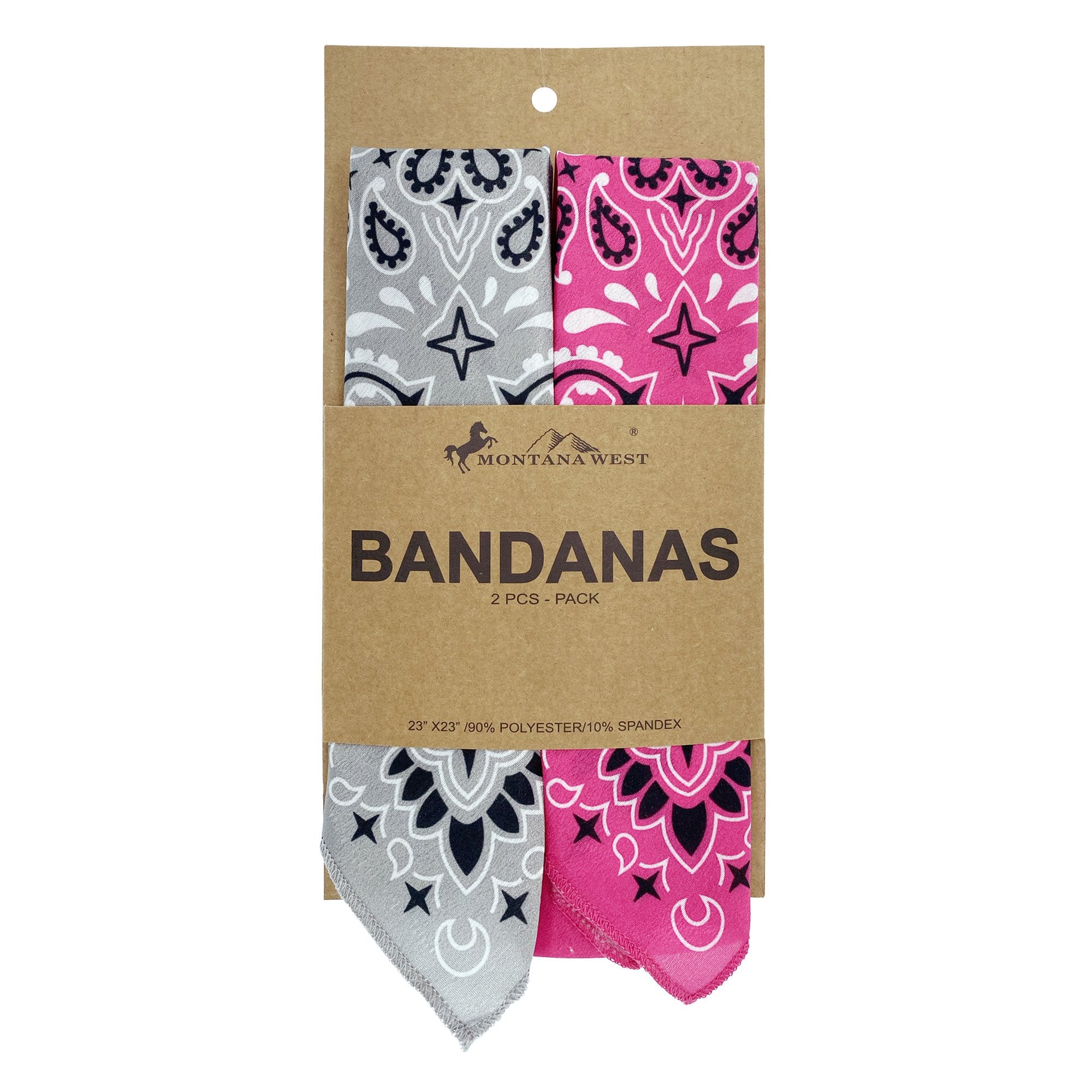BDN05  American Bling Paisley Mandala Print Bandana- Assorted Colors (12 PCS)