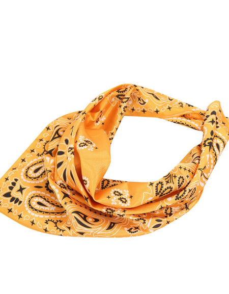 BDN05  American Bling Paisley Mandala Print Bandana- Assorted Colors (12 PCS)