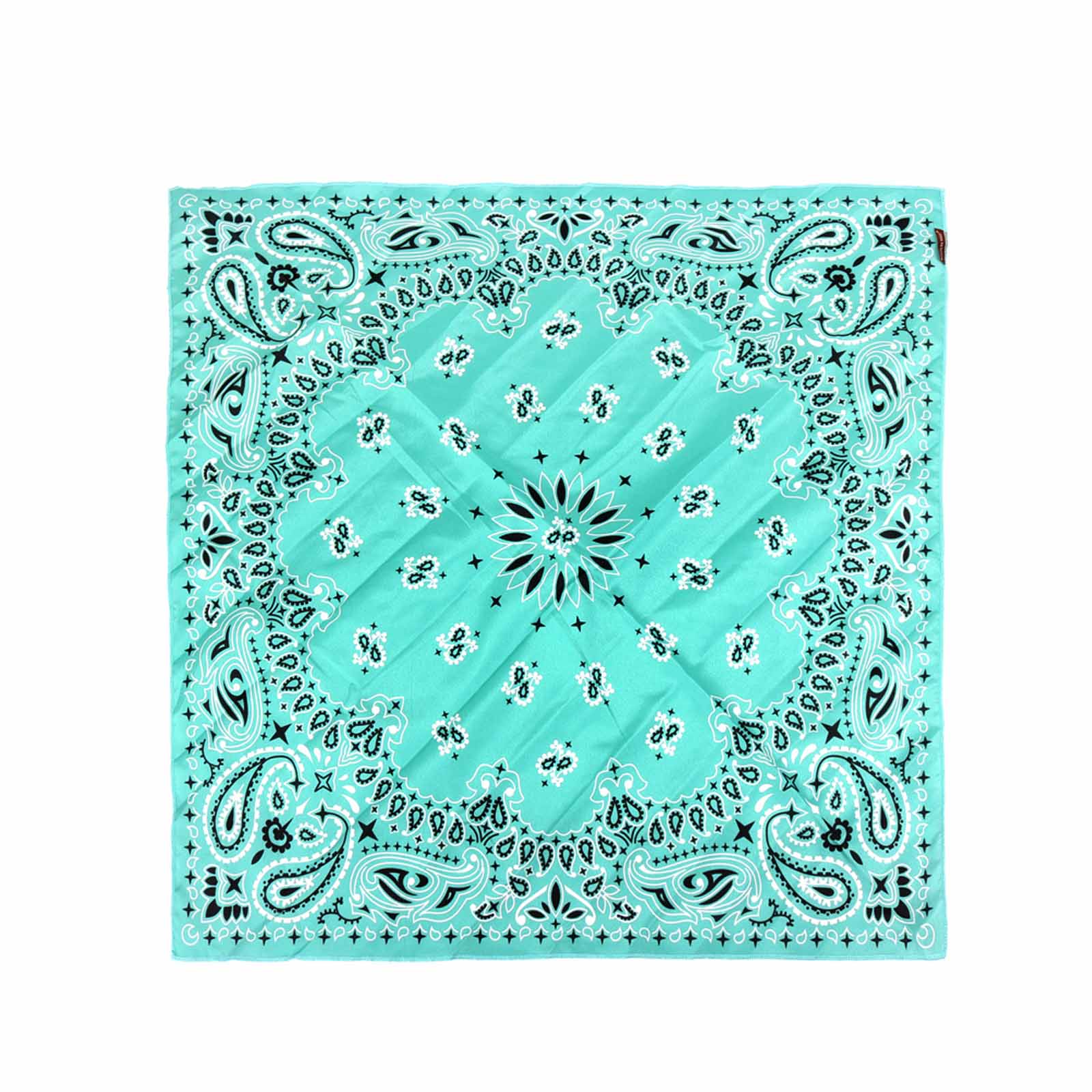 BDN05  American Bling Paisley Mandala Print Bandana- Assorted Colors (12 PCS)