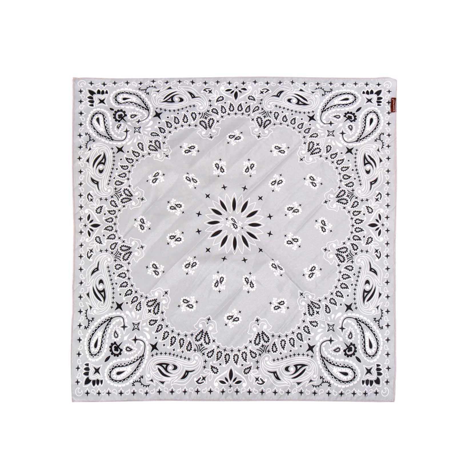 BDN05  American Bling Paisley Mandala Print Bandana- Assorted Colors (12 PCS)