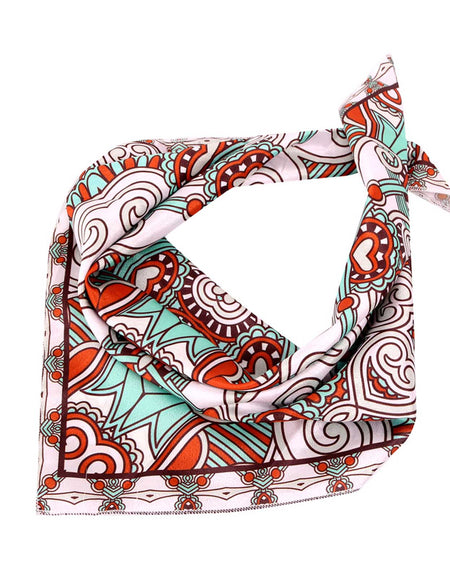 BDN07  American Bling Mandala Print Bandana- Assorted Colors (12 PCS)