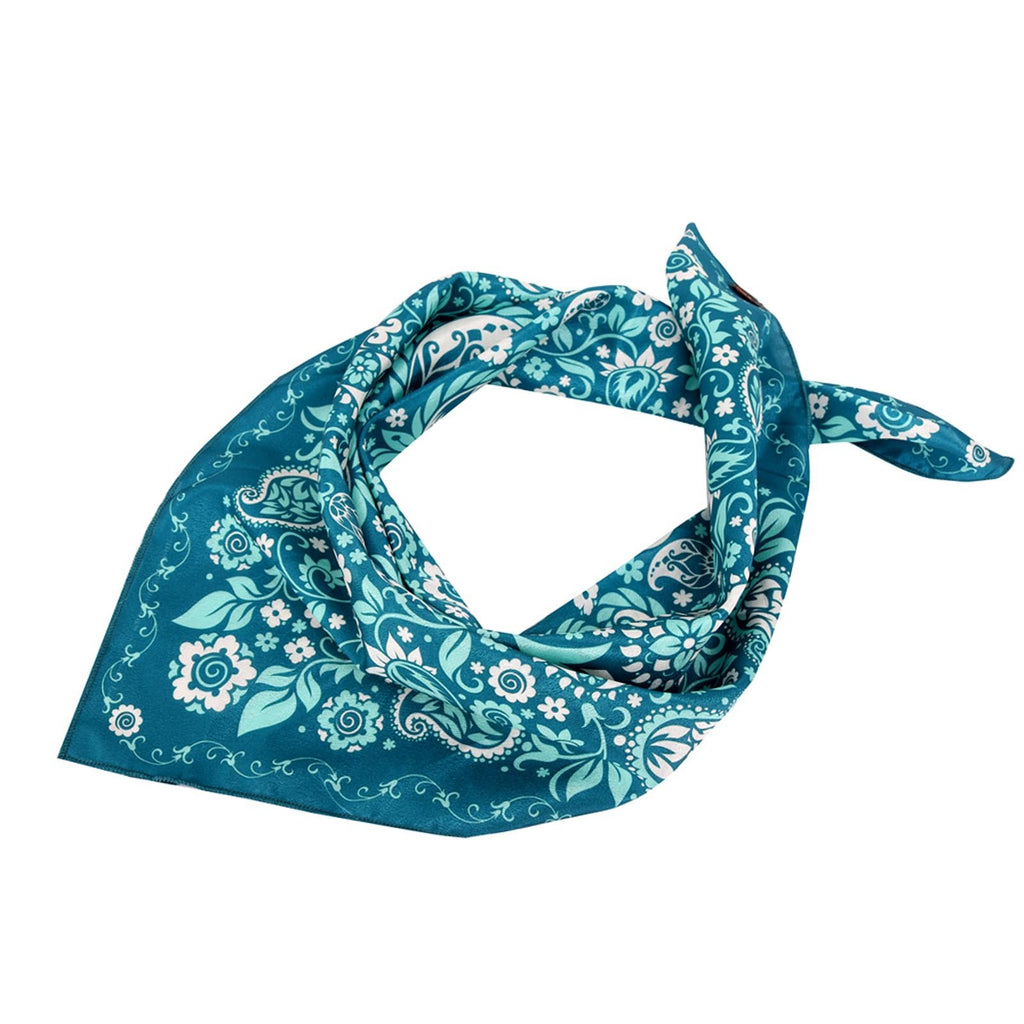 BDN08  American Bling Paisley Mandala Print Bandana - Assorted Colors (12 PCS)