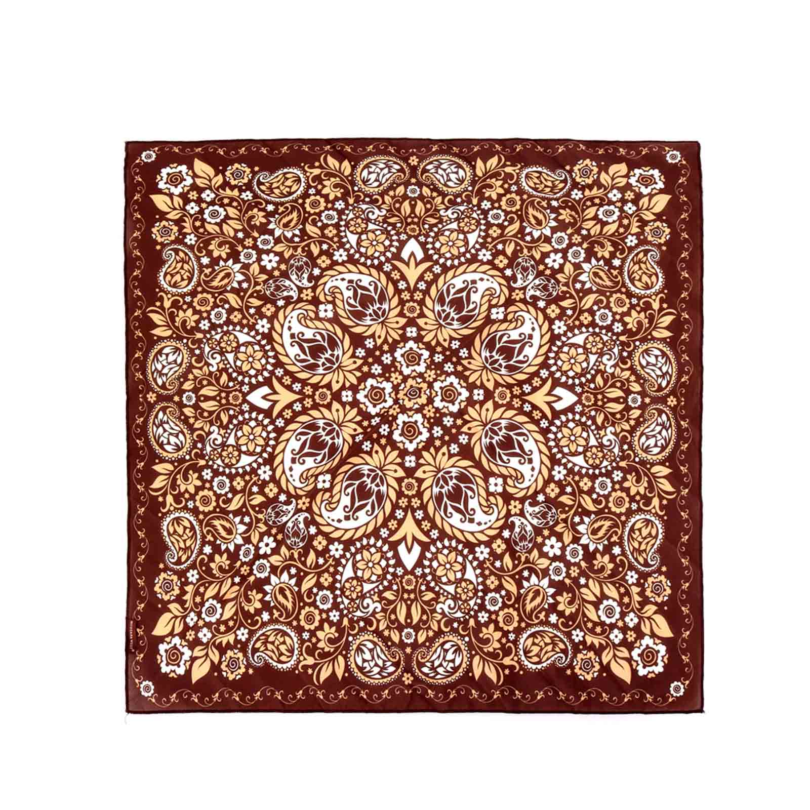 BDN08  American Bling Paisley Mandala Print Bandana - Assorted Colors (12 PCS)