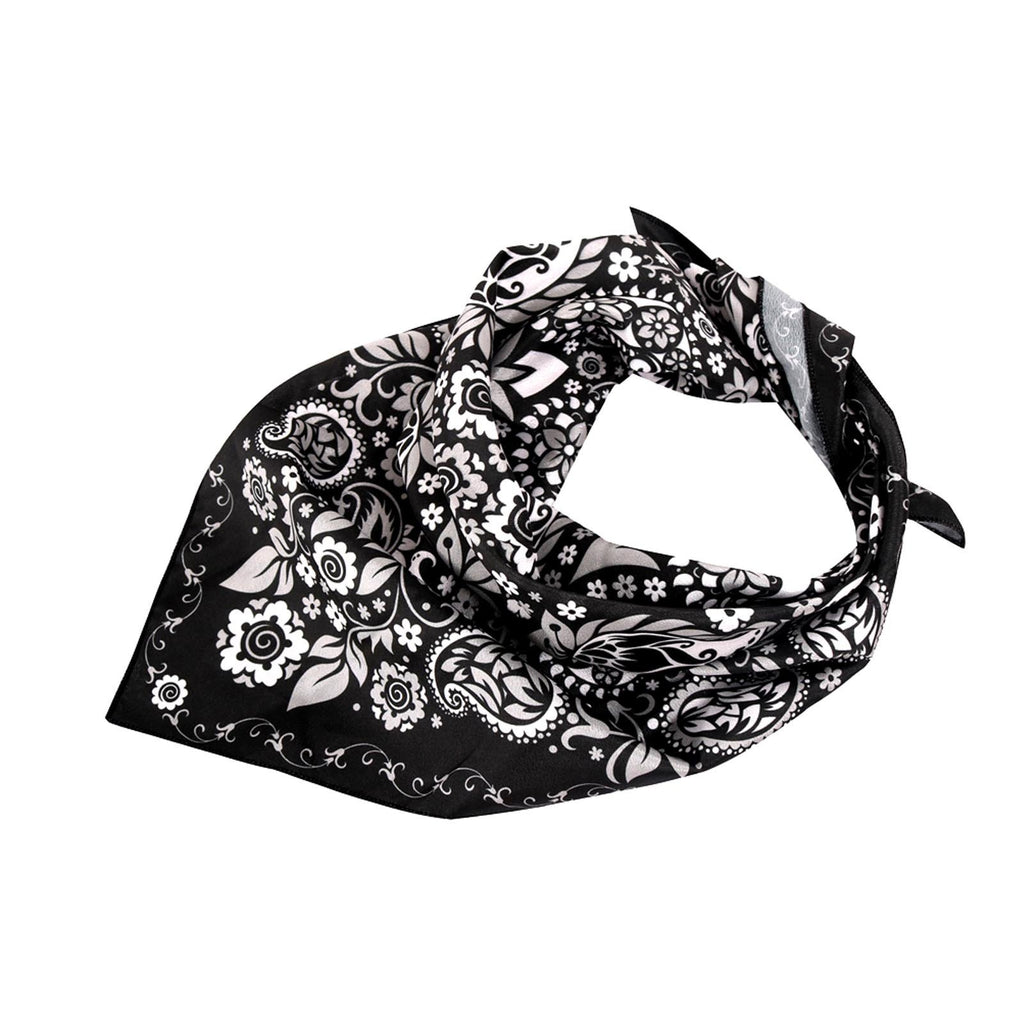 BDN08  American Bling Paisley Mandala Print Bandana - Assorted Colors (12 PCS)