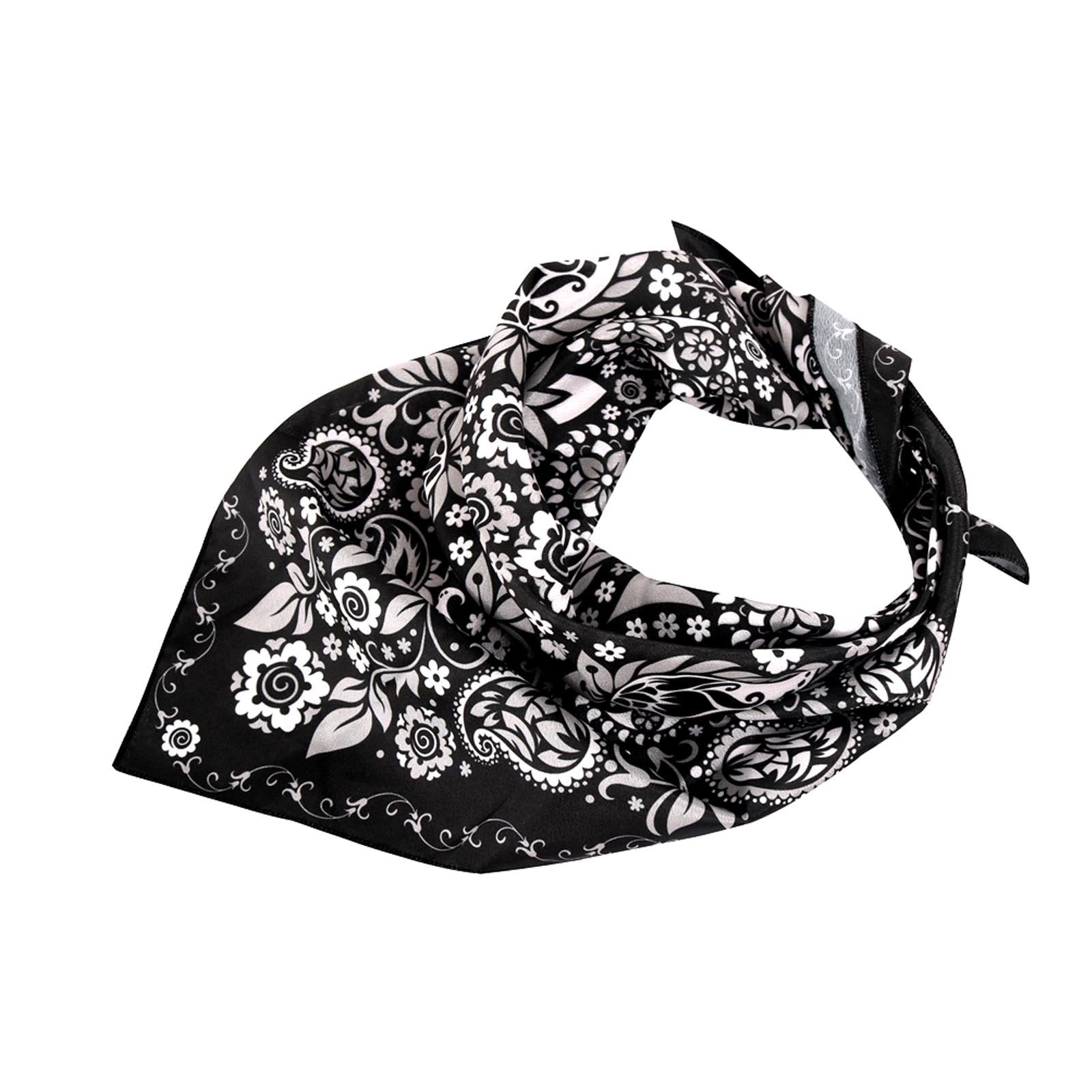 BDN08  American Bling Paisley Mandala Print Bandana - Assorted Colors (12 PCS)