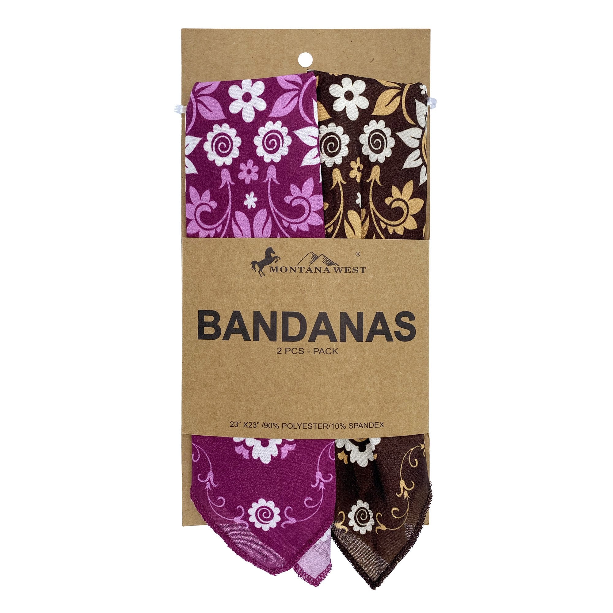 BDN08  American Bling Paisley Mandala Print Bandana - Assorted Colors (12 PCS)