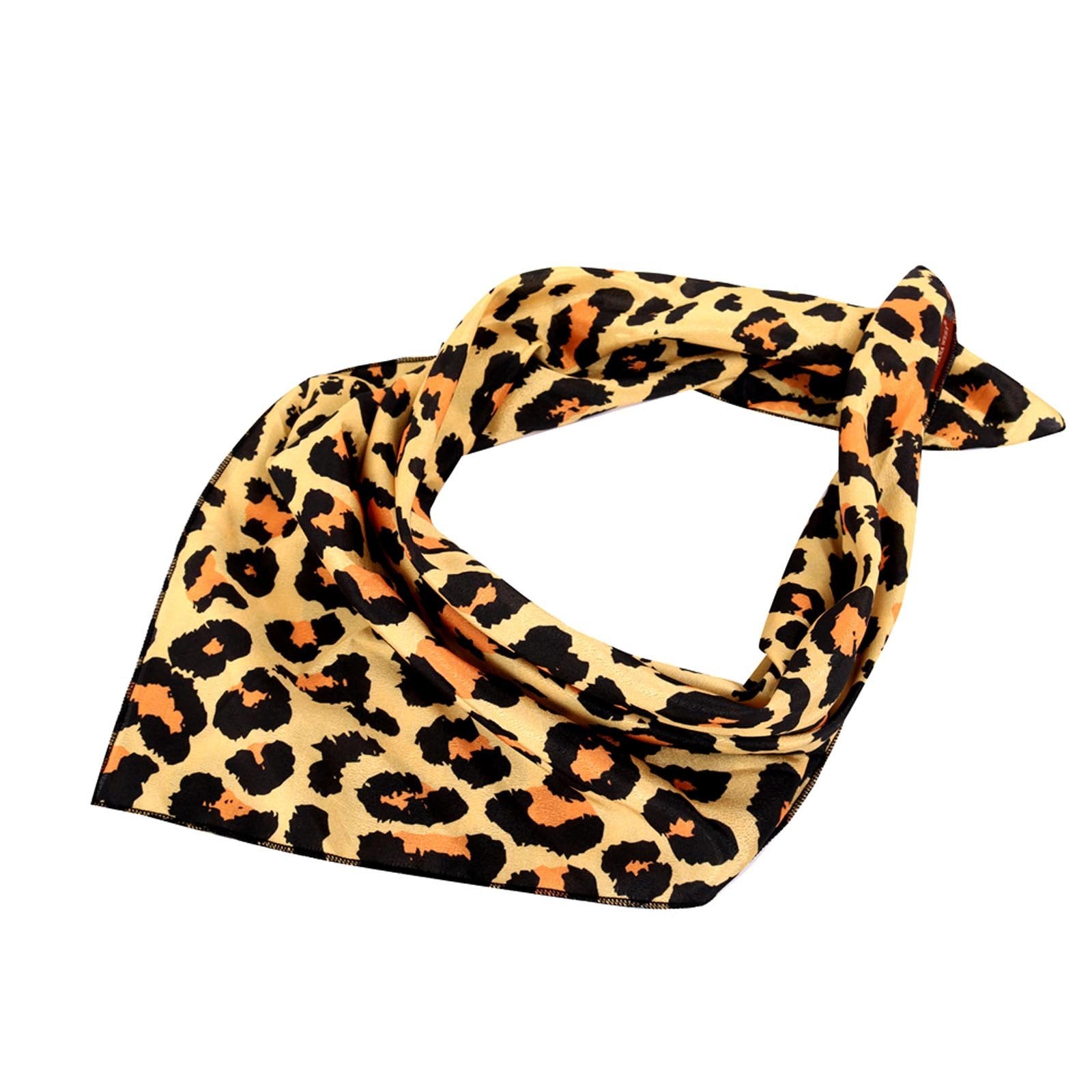 BDN10  American Bling Leopard Print Bandana- Assorted Colors (12 PCS)