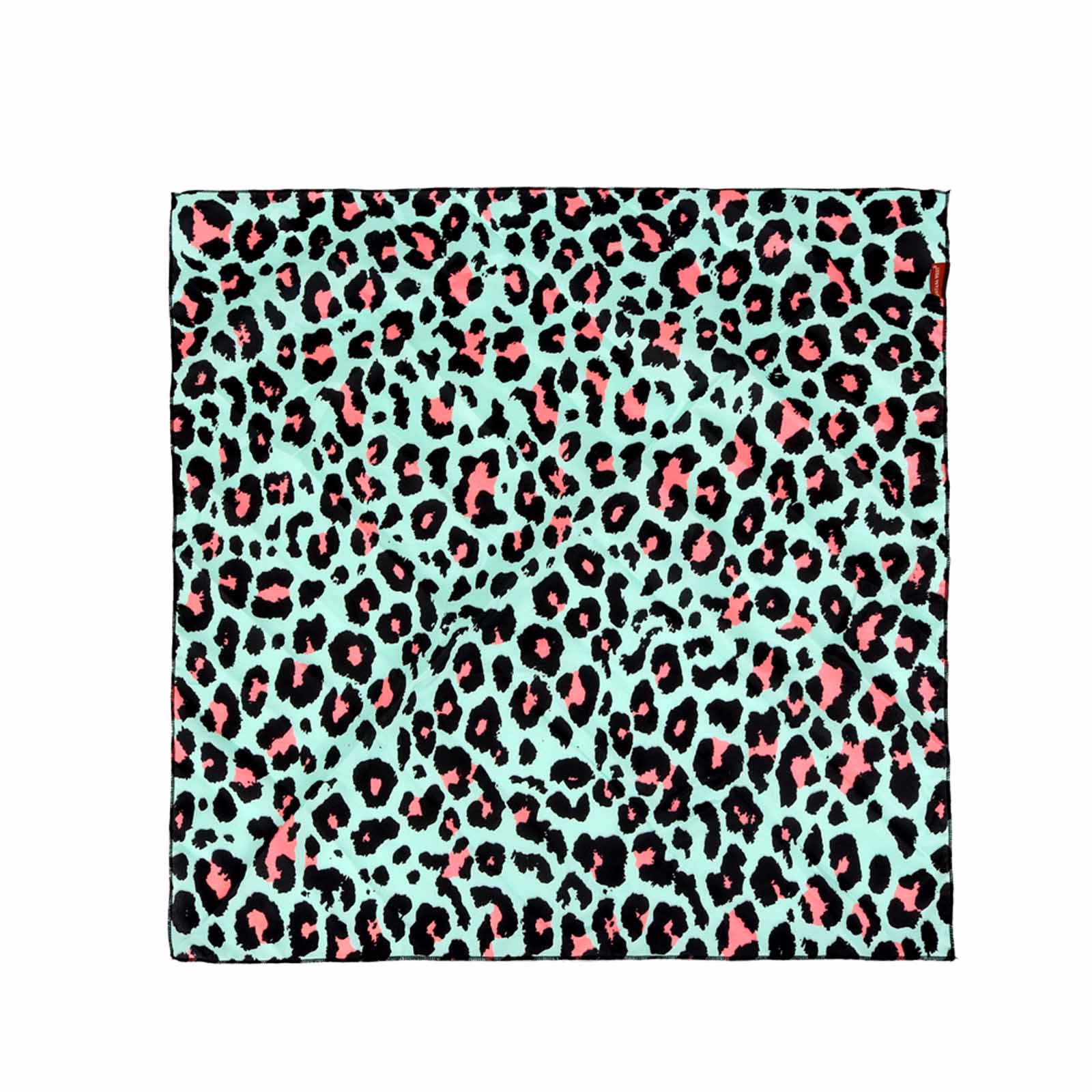 BDN10  American Bling Leopard Print Bandana- Assorted Colors (12 PCS)