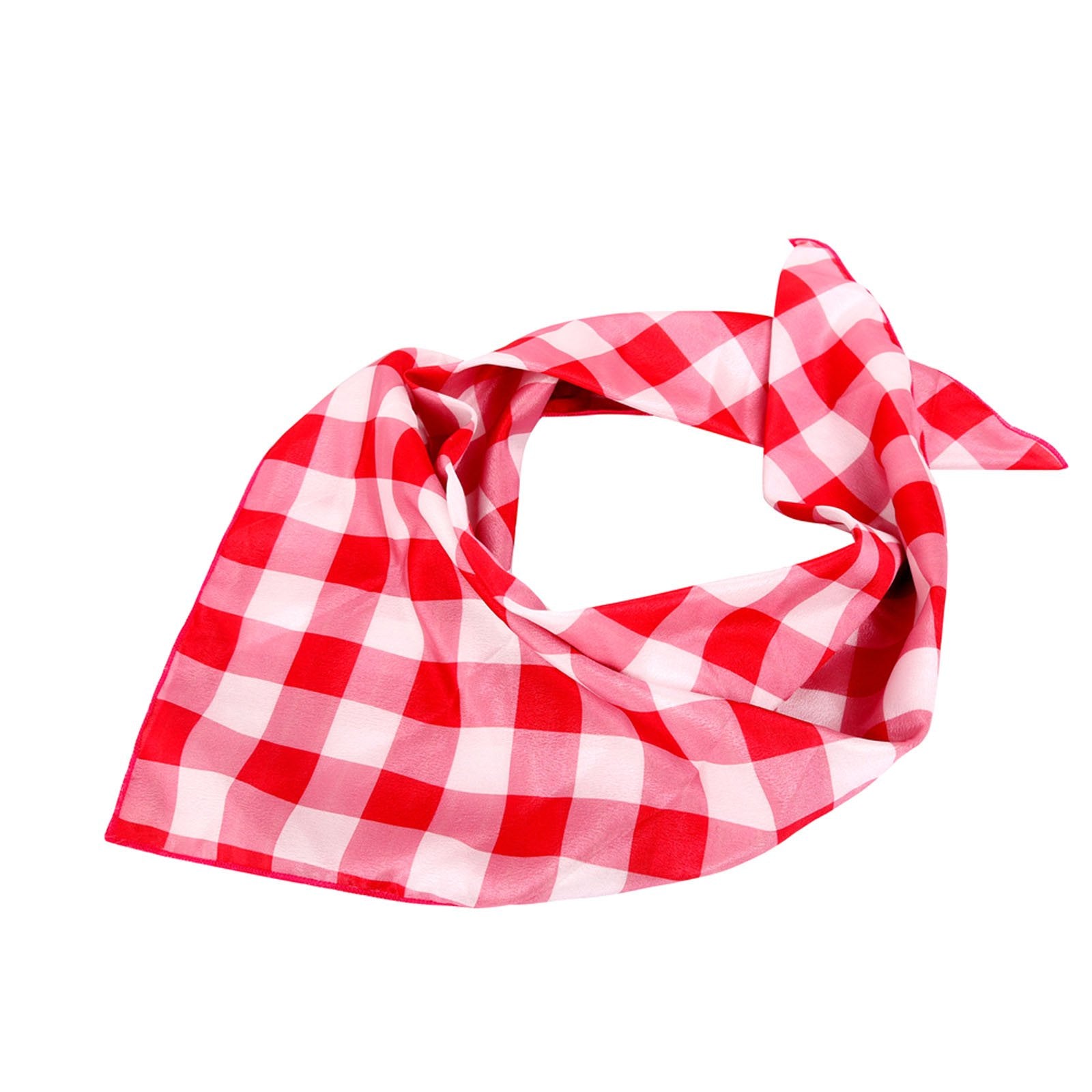 BDN11  American Bling Checkered Bandana - Assorted Colors (12 PCS)