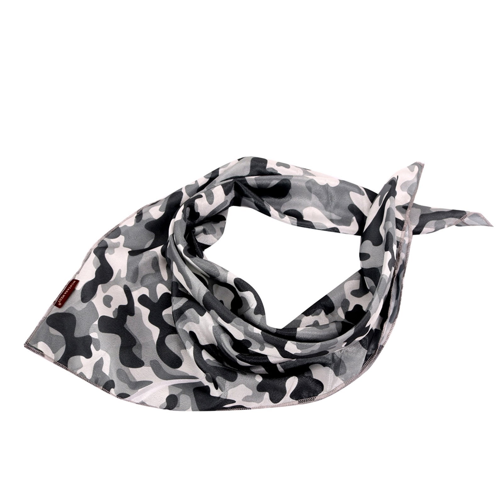 BDN12  American Bling Camo Print Bandana - Assorted Colors (12 PCS)