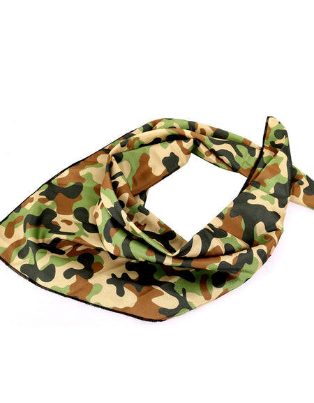 BDN12  American Bling Camo Print Bandana - Assorted Colors (12 PCS)