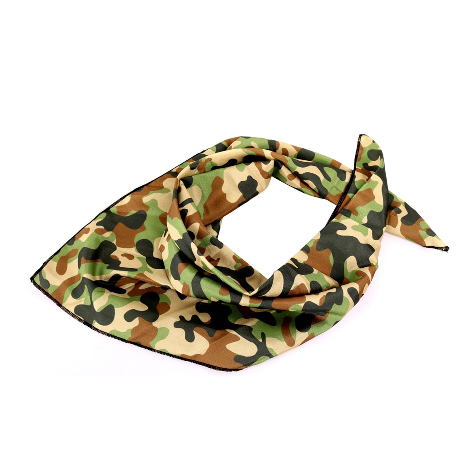 BDN12  American Bling Camo Print Bandana - Assorted Colors (12 PCS)