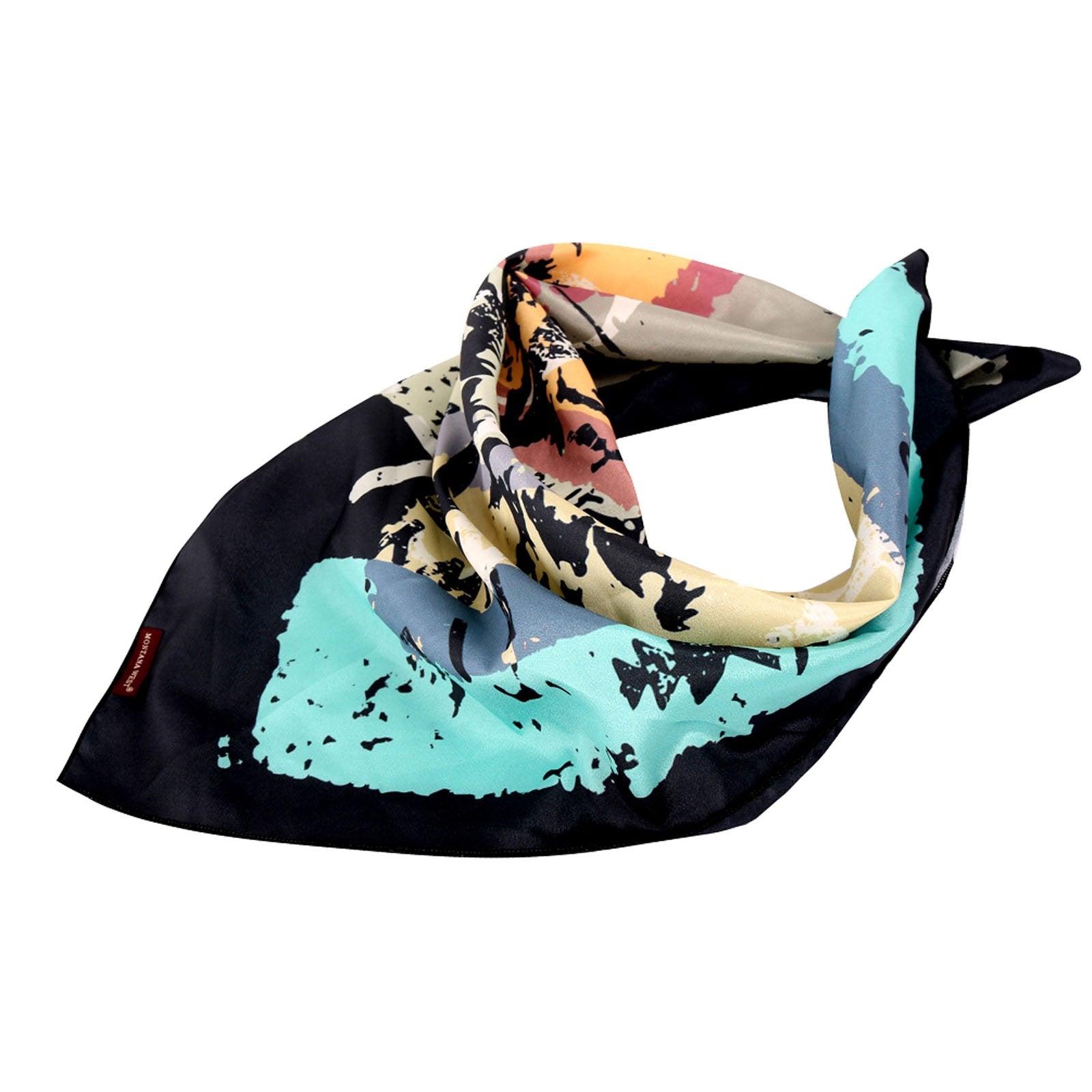BDN13  American Bling Indian Chief Print Bandana - Assorted Colors (12 PCS)