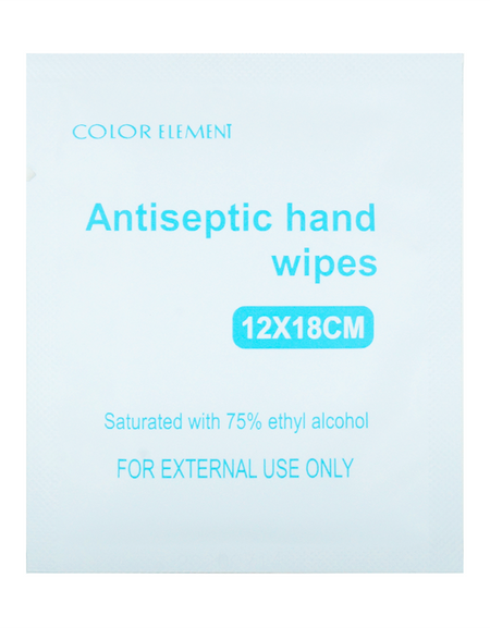 Individual Wrapped Antibacterial Wipes 75% Alcohol (30 Count)/Box