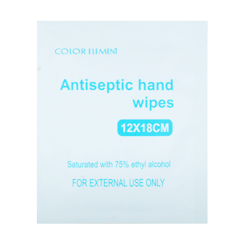 WP60  Individual Wrapped Antibacterial Wipes 75% Alcohol (60 Count)/Box