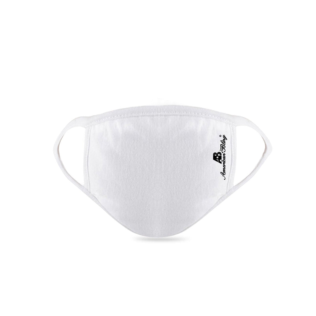 FCM-039 American Bling Fabric Face Mask Double Layer with Adjustable Nose Clip 1PC  Pack