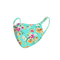 FCM-053  American Bling Floral Print Cloth Face Mask 1Pcs