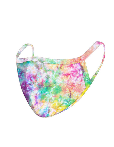 FCM-057  American Bling  Multi Color Print Cloth face Mask 1Pcs