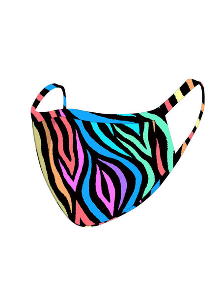 FCM-064 American Bling Safari Collection Print Fabric Face Mask Double Layer -1Pcs