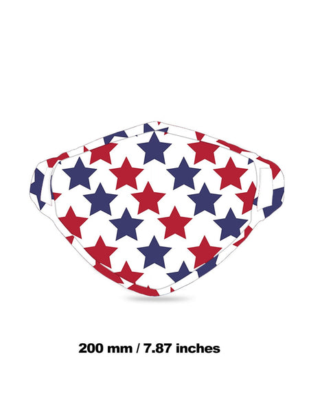 FCM-067  American Bling Stars Print Cloth face Mask 1Pcs