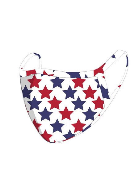 FCM-067  American Bling Stars Print Cloth face Mask 1Pcs