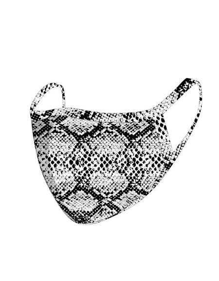 FCM-068  American Bling Snake Print Cloth Face Mask 1Pcs