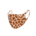 FCM-069 American Bling Safari Collection Print Fabric Face Mask Double Layer-1Pcs