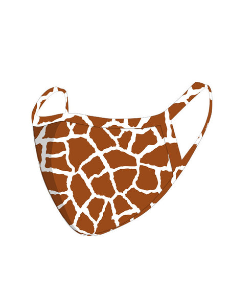 FCM-069 American Bling Safari Collection Print Fabric Face Mask Double Layer-1Pcs