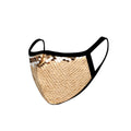 FCM-B110  American Bling Sequins Bling Fabric Mask Double Layer 1Pcs Set