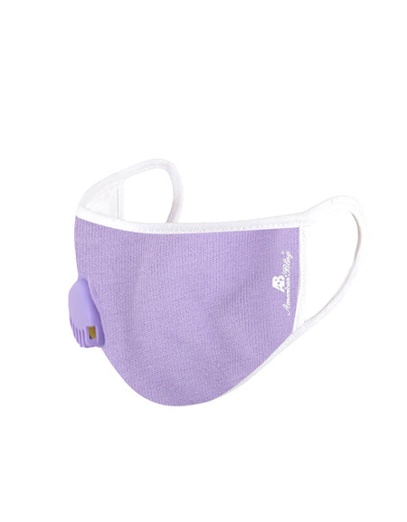 FCM-KD01R American Bling Kid Fabric Face Mask Double Layer with Adjustable Nose Clip  Single Breathing Valve 1PC/Pack