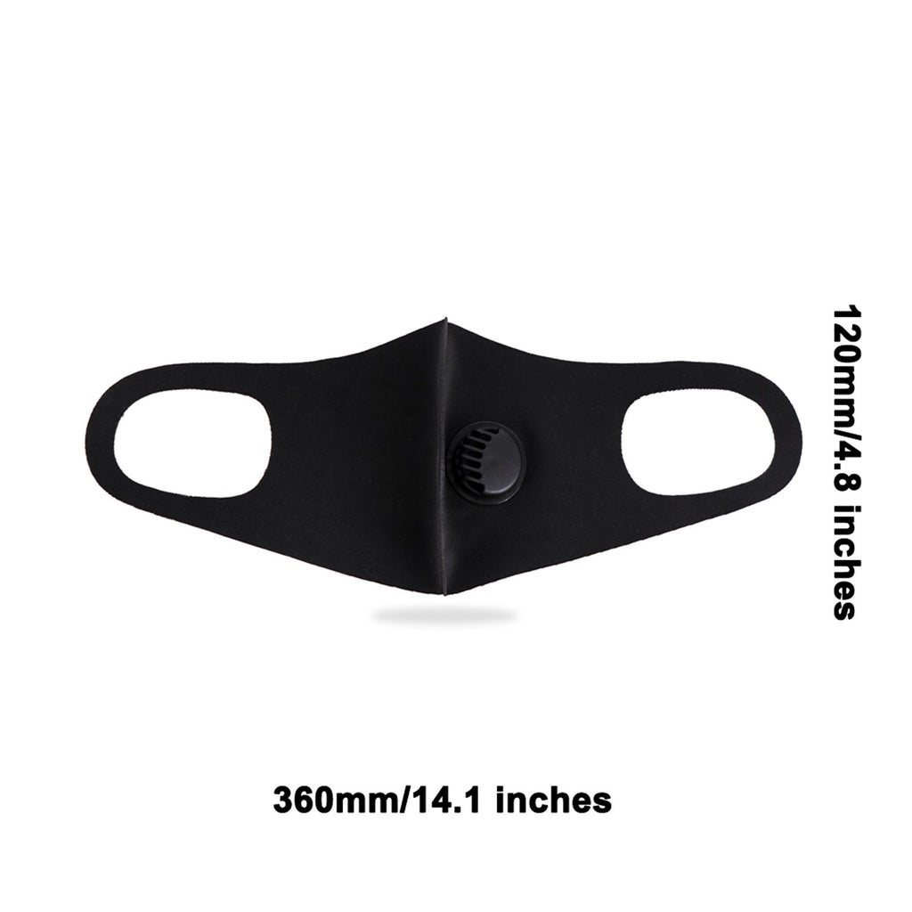 FM-7001R American Bling Single Breathing Valve Single Ply Face Mask