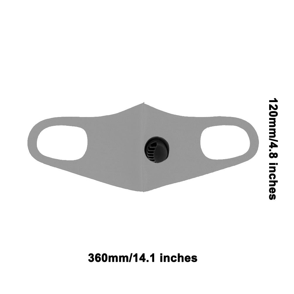 FM-7001R American Bling Single Breathing Valve Single Ply Face Mask