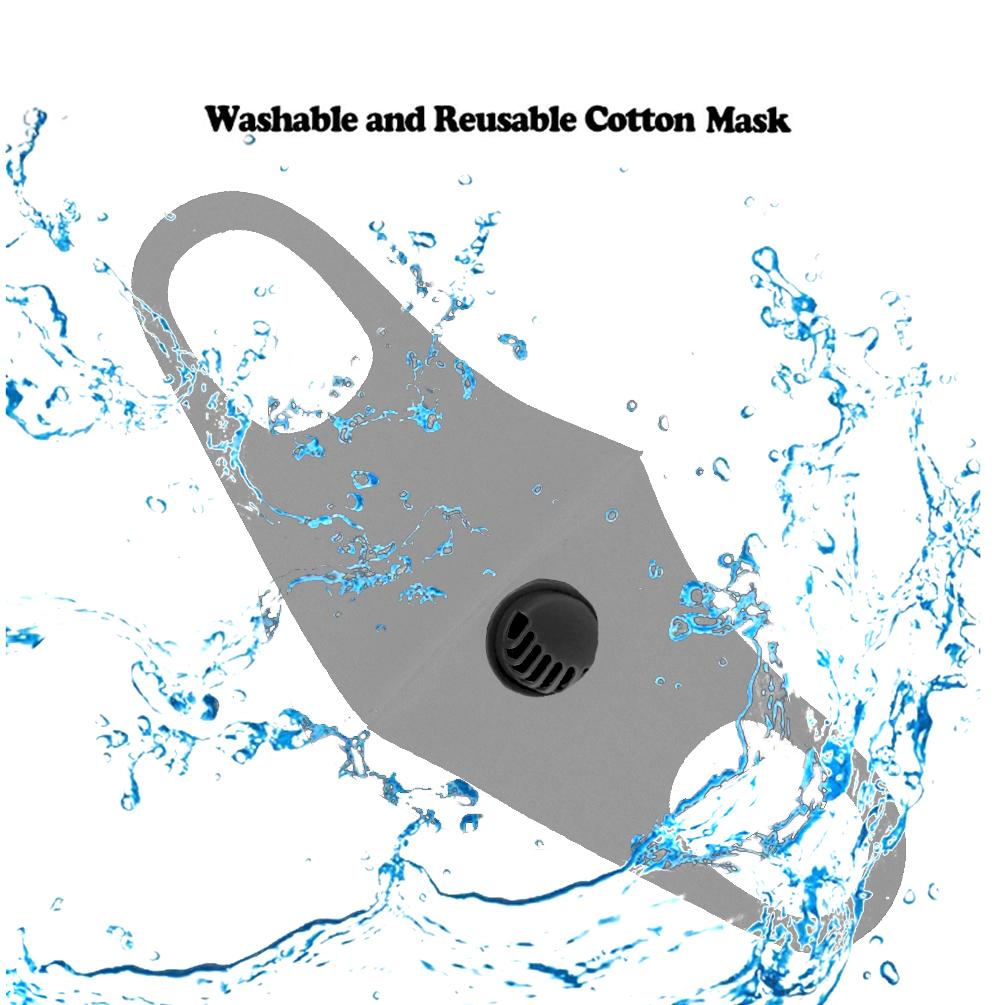 FM-7001R American Bling Single Breathing Valve Single Ply Face Mask