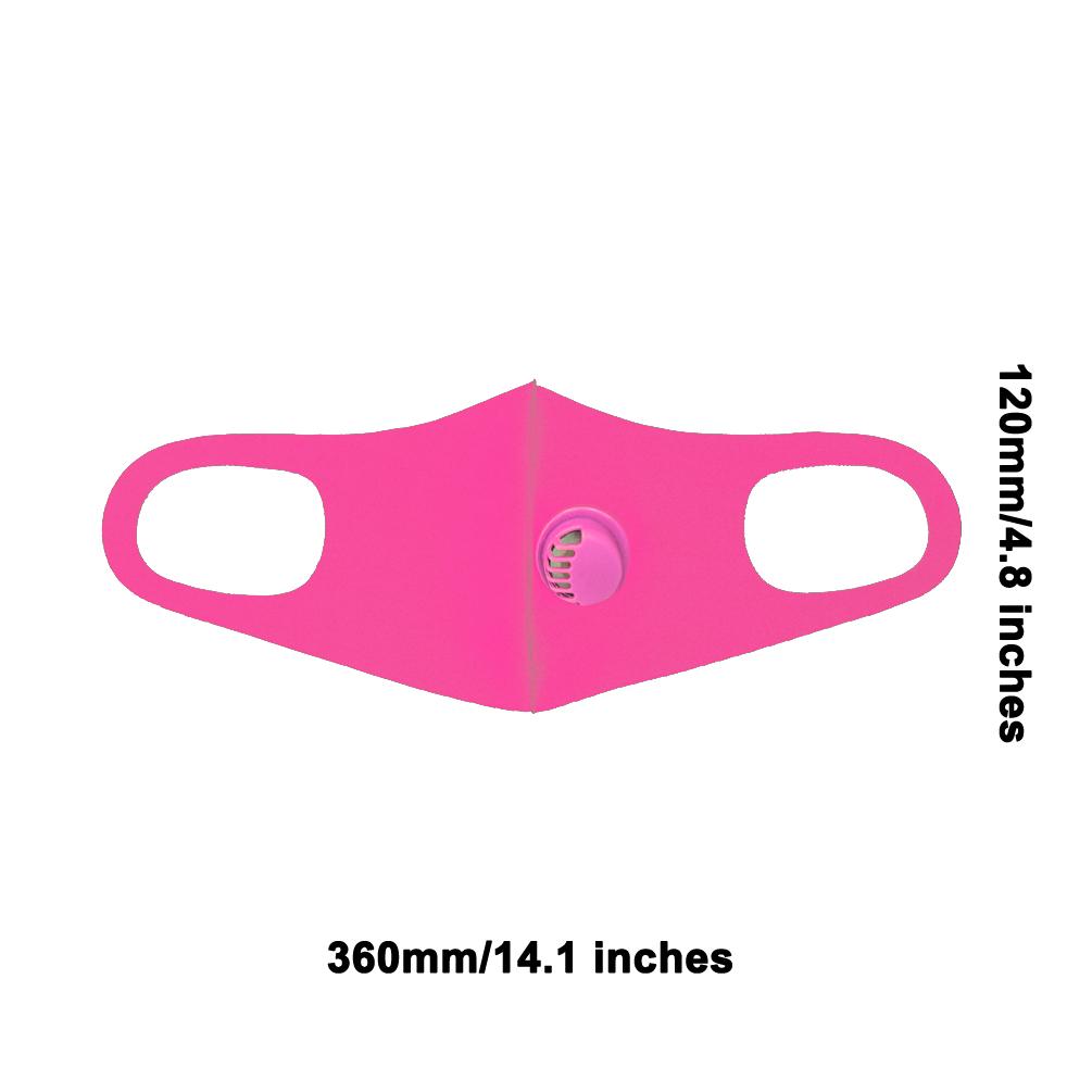 FM-7001R American Bling Single Breathing Valve Single Ply Face Mask
