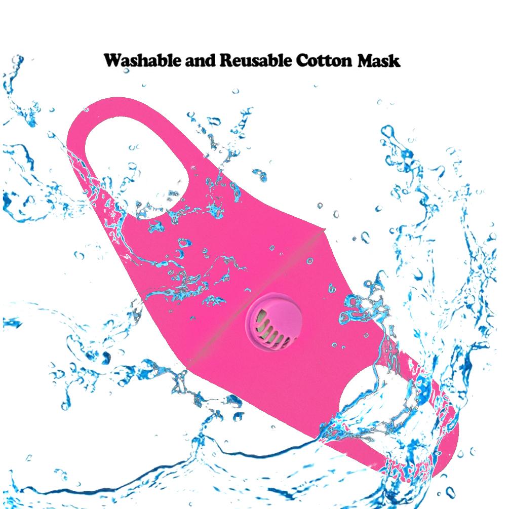 FM-7001R American Bling Single Breathing Valve Single Ply Face Mask