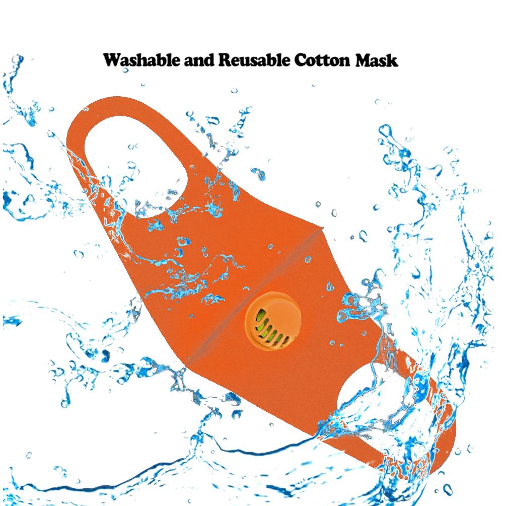 FM-7001R American Bling Single Breathing Valve Single Ply Face Mask