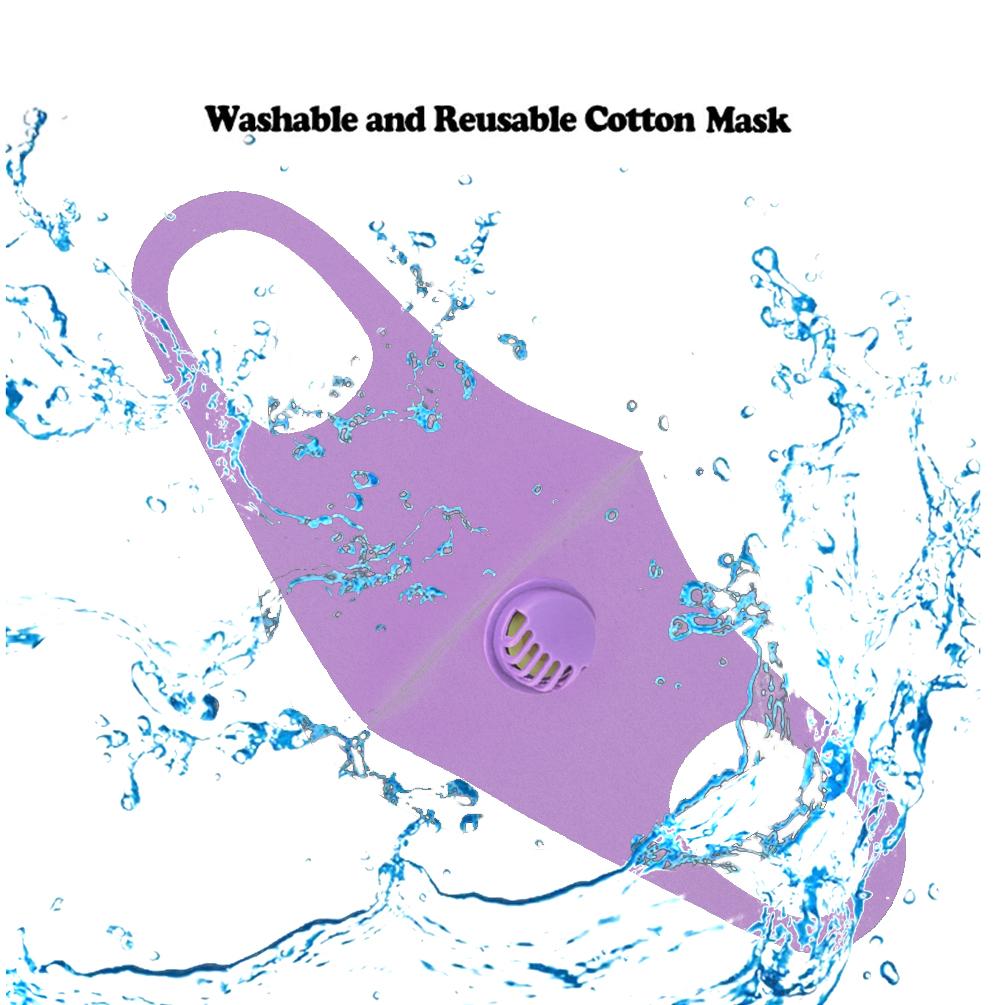 FM-7001R American Bling Single Breathing Valve Single Ply Face Mask