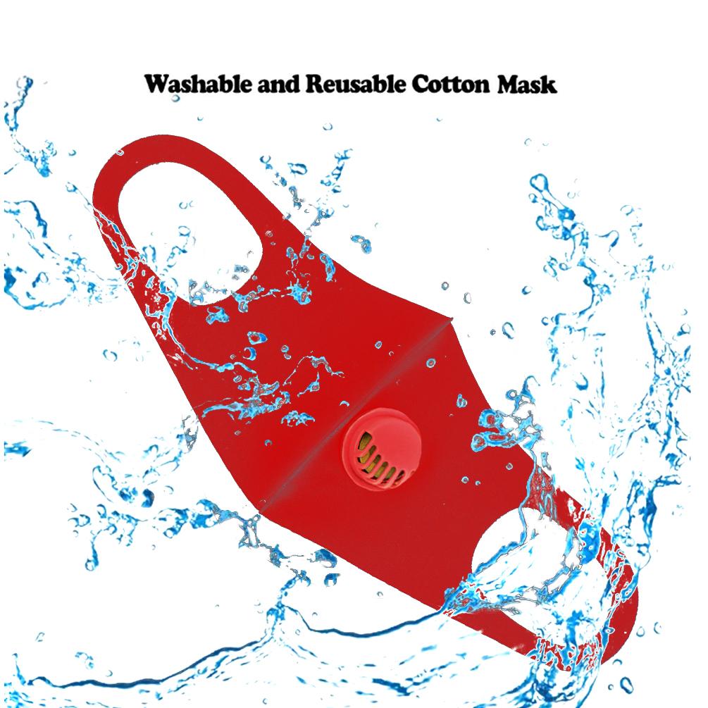 FM-7001R American Bling Single Breathing Valve Single Ply Face Mask
