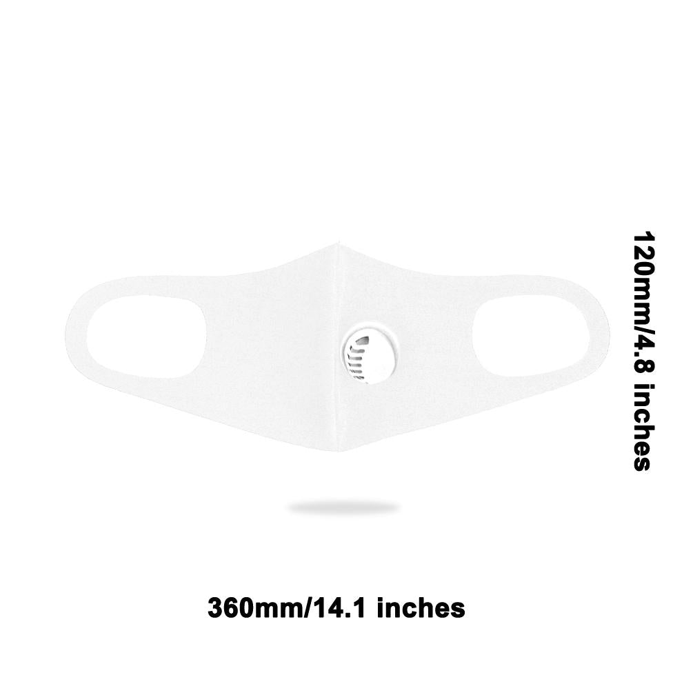 FM-7001R American Bling Single Breathing Valve Single Ply Face Mask