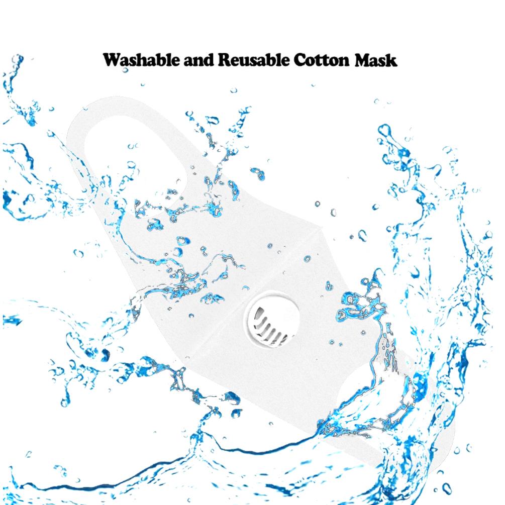 FM-7001R American Bling Single Breathing Valve Single Ply Face Mask