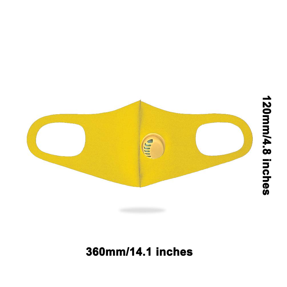 FM-7001R American Bling Single Breathing Valve Single Ply Face Mask