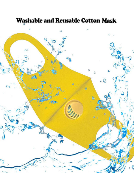 FM-7001R American Bling Single Breathing Valve Single Ply Face Mask