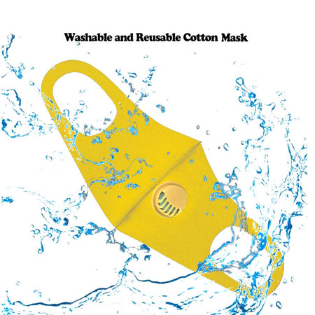 FM-7001R American Bling Single Breathing Valve Single Ply Face Mask