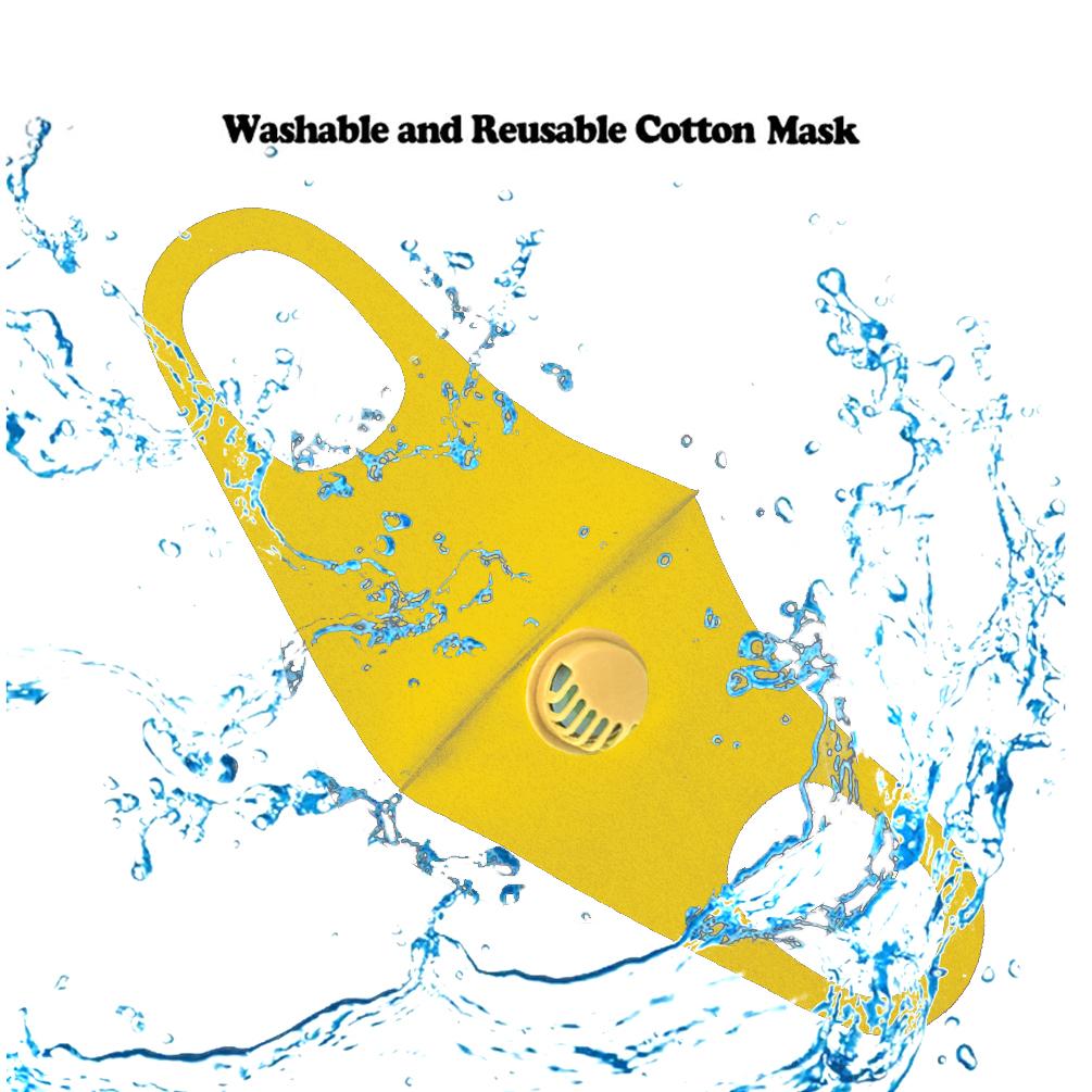 FM-7001R American Bling Single Breathing Valve Single Ply Face Mask