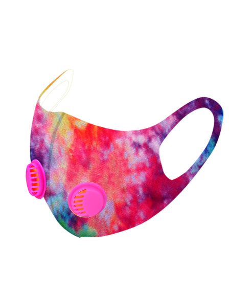 500Pcs Multi Color Print Double Breathing Valve Single Ply Face Mask