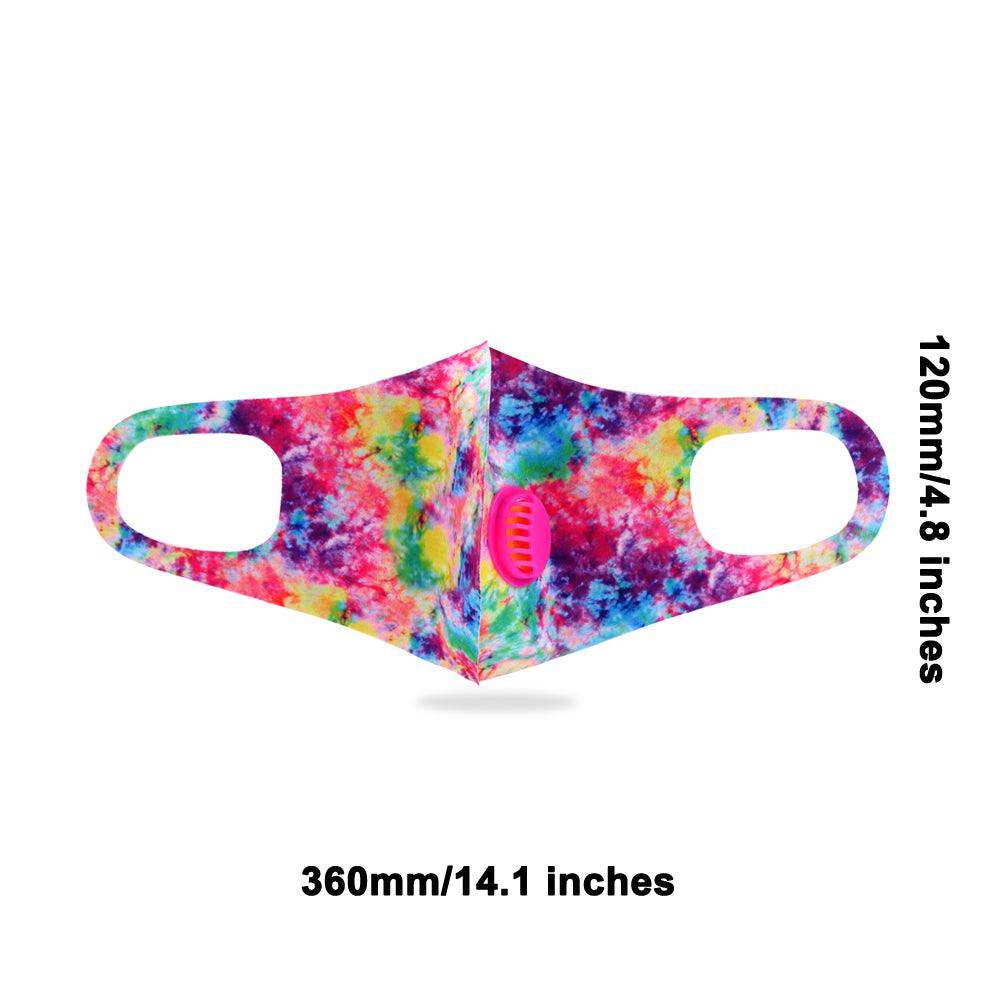 700Pcs Multi Color Print Single Breathing Valve Single Ply Face Mask