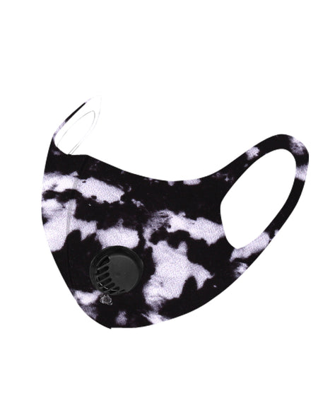 500Pcs Black Camo Print Single Breathing Valve Single Ply Face Mask