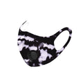 Black Camo Print Single Breathing Valve Single Ply Face Mask