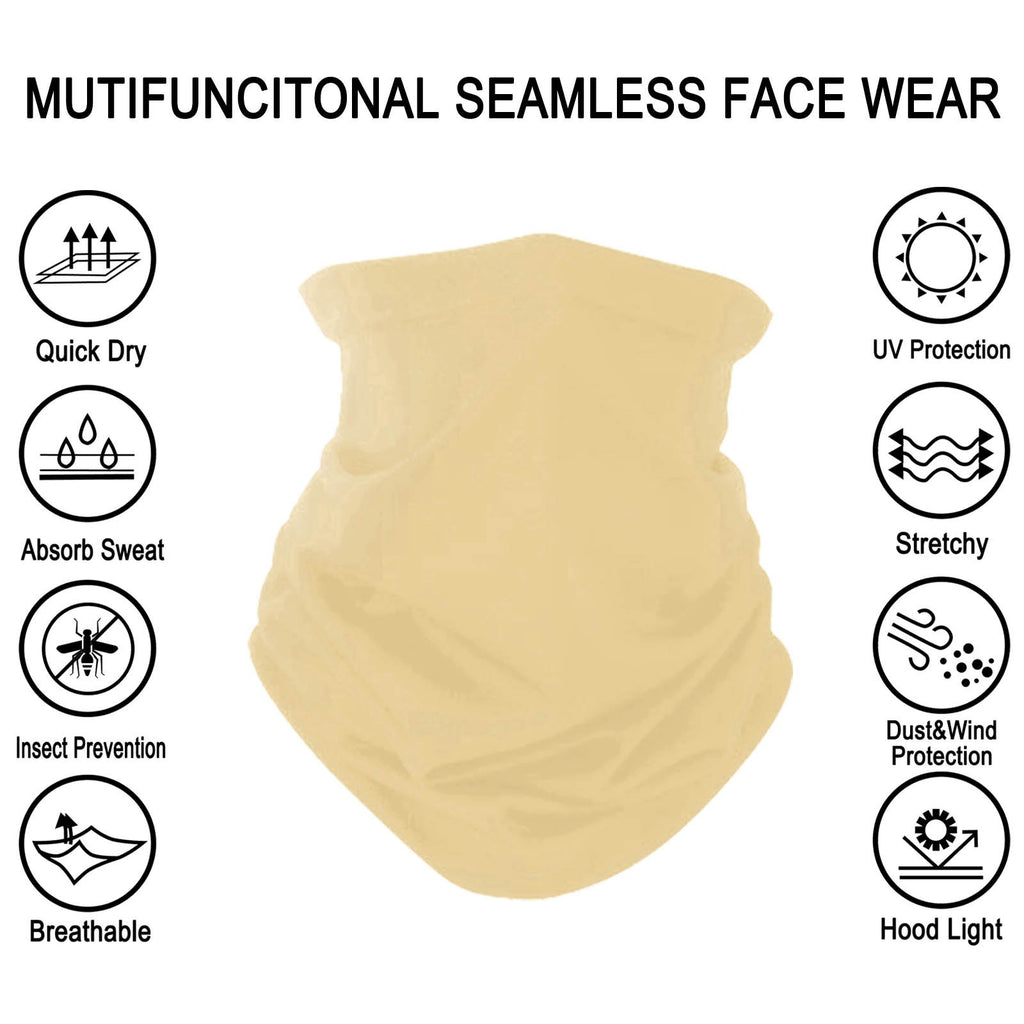 NFC-MIXA  American Bling Neck Gaiter (Prepack 6Pcs/Assorted Colors)