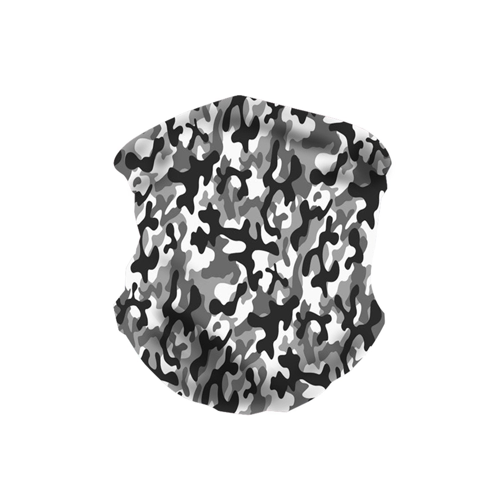 NFC-9002  Camo Print Neck Gaiter Face Mask Reusable, Washable Bandana /Head Wrap Scarf-1Pcs/Pack
